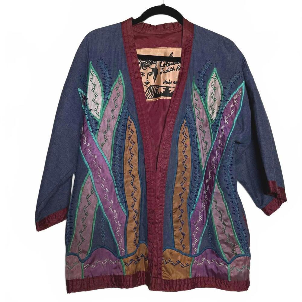 Rare Vintage Judith Roberts La "Coleccion" Art Jacket